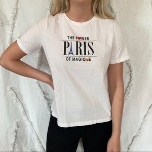 Zara graphic paris tee
